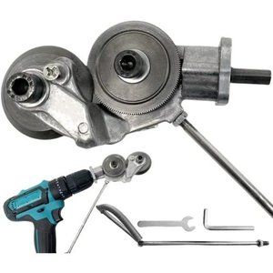 1Pcs Metal Nibbler Drill Attachment, Electric Drill Shears for Metal Cutting